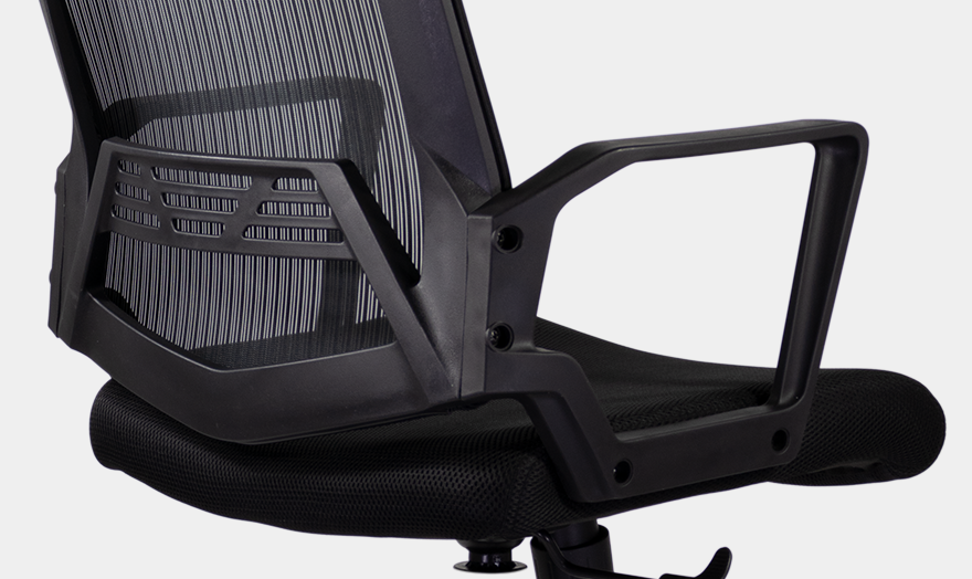 Офисное кресло Квадро M-807 BLACK PL от ОФМЕ ofme 