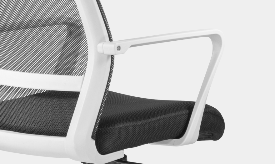 Офисное кресло Дэли CH-503 белый пластик от ОФМЕ ofme